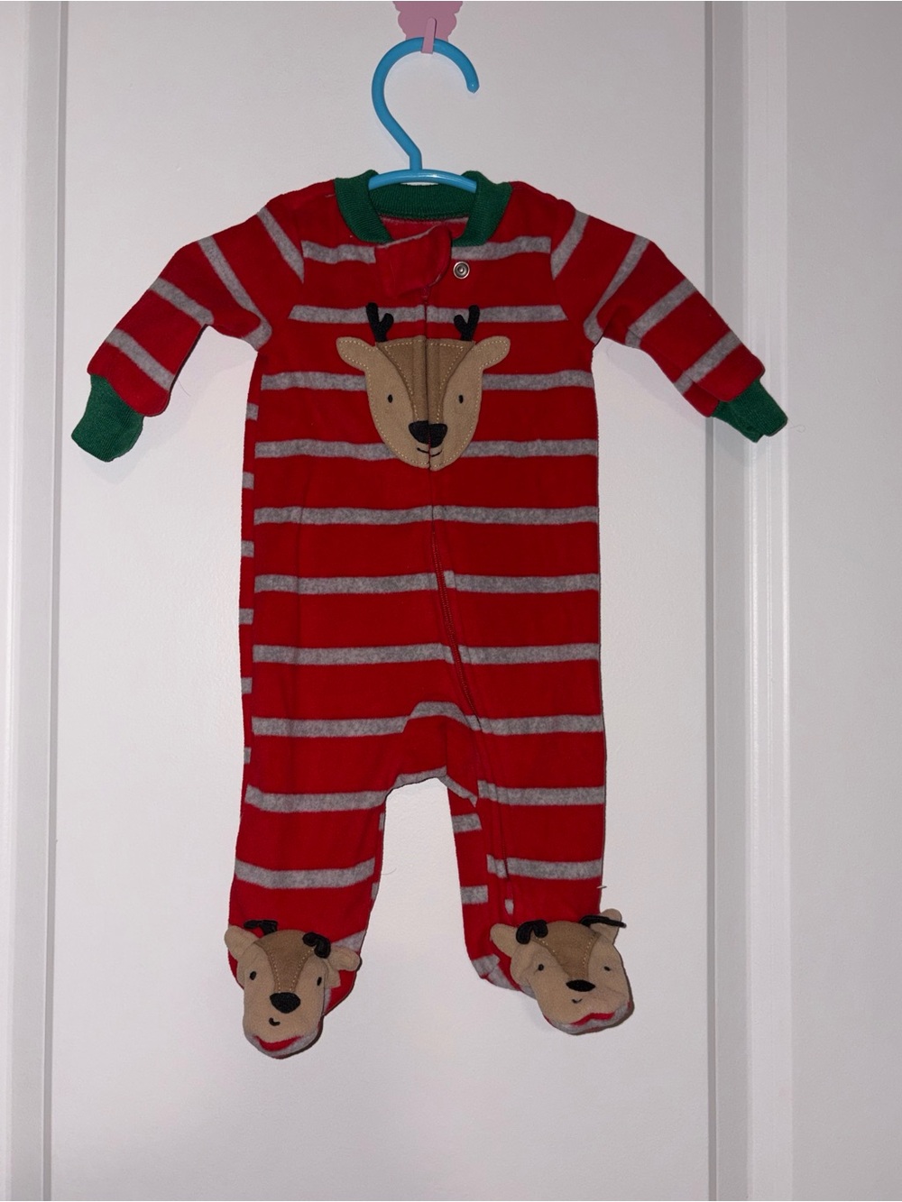 Carter's Christmas Footed One-Piece
